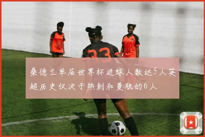 桑德兰单届世界杯进球人数达5人英超历史仅次于热刺和曼联的6人